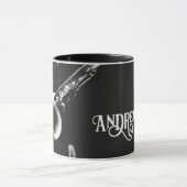 サックスパーソナライズされた マグカップ (中央)