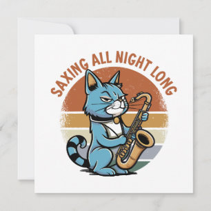 サックスプレイヤーのための「Saving All Night Long」