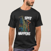 サックスプレイヤー Tシャツ (正面)