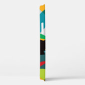 サックスプレーヤー、抽象芸術キュービックジャズ。 Case-Mate iPhoneケース (裏面 / 右)