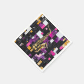 サックスモダンパターン スタンダードカクテルナプキン (角)