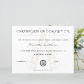 サックスモダンフォンコース修了証 (スタンド正面)