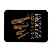 サックス型 マグネット (横)