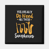 サックス型 マグネット (正面)