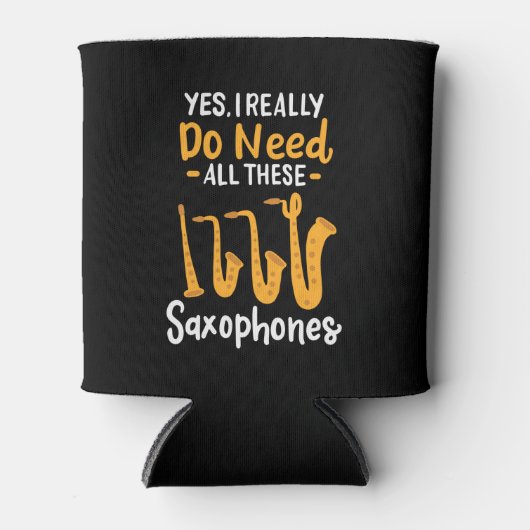 サックス型 缶クーラー (正面)