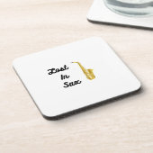 サックス失ったでサックスでサックスを使う コースター (左側)