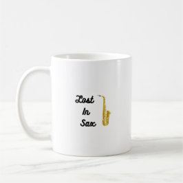 サックス失ったでサックスでサックスを使う コーヒーマグカップ