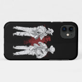 サックス奏者メンズミュージックビッグバンドサックス奏者 Case-Mate iPhoneケース (裏面(横))