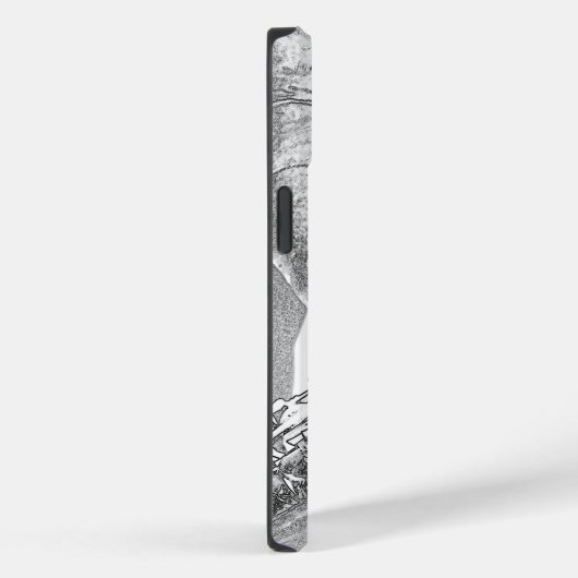 サックス奏者 Case-Mate iPhoneケース (裏面 / 右)
