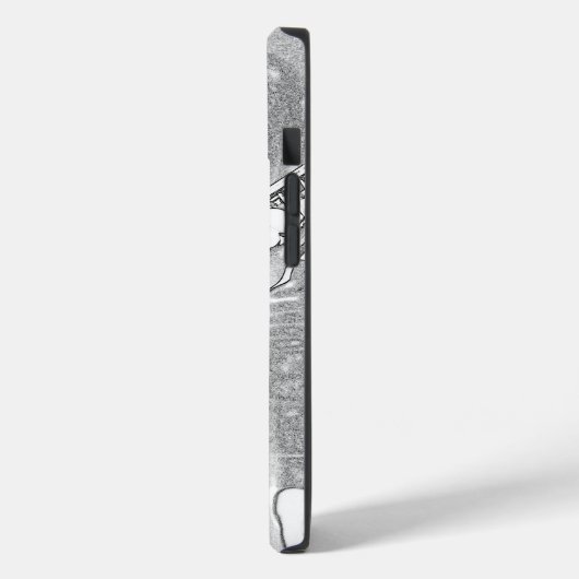 サックス奏者 Case-Mate iPhoneケース (裏面 / 左)