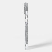 サックス奏者 Case-Mate iPhoneケース (裏面 / 左)