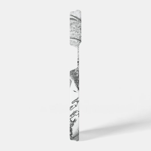 サックス奏者 iPhoneケース (右側面)