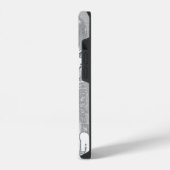 サックス奏者 iPhoneケース (左側面)