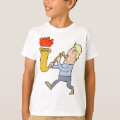 サックス奏者 Tシャツ (正面)