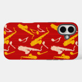 サックス線 Case-Mate iPhoneケース (裏面 (横))
