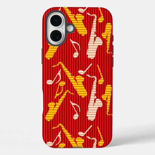 サックス線 Case-Mate iPhoneケース (裏面)