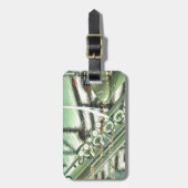サックス音楽デザインアクセサリーカスタマイズ-  ラゲッジタグ (正面縦)