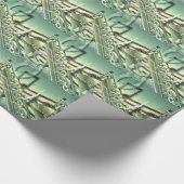 サックス音楽デザインアクセサリーカスタマイズ- ラッピングペーパー (角)