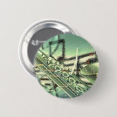 サックス音楽デザインアクセサリーカスタマイズ-  缶バッジ (正面&裏面)