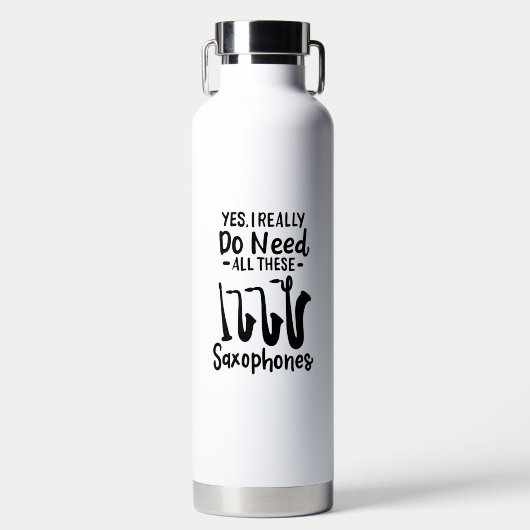 サックス – サックスの種類 ウォーターボトル (正面)