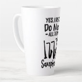 サックス – サックスの種類 カフェラテマグ (左アングル)