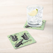 サックス スクエアペーパーコースター (インサイチュ)