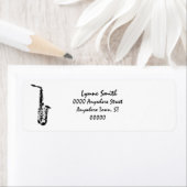 サックス「スケッチ」 ラベル (インサイチュ)