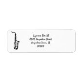 サックス「スケッチ」 ラベル (正面)