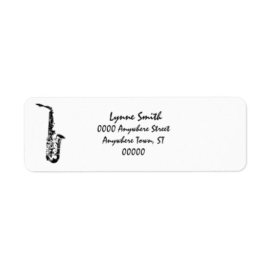サックス「スケッチ」 ラベル (正面)