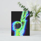 サックス ズーム1 ポストカード (スタンド正面)