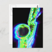サックス ズーム1 ポストカード (正面/裏面)