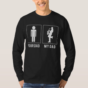 サックス・セレナーデ:私のパパグルーヴィ・メロディ! Tシャツ