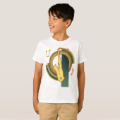 サックス デコ Tシャツ (正面フル)