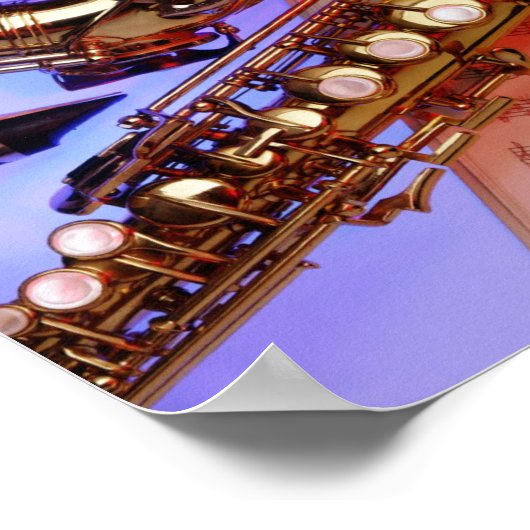 サックス ポスター (角)