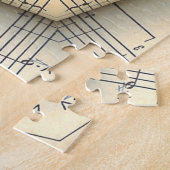 サックス~奇妙なミュージカルデザインユニーク~ ジグソーパズル (側面)