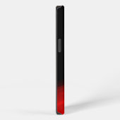 サックス（赤と黒） iPhoneケース (右側面)