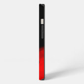 サックス（赤と黒） iPhoneケース (左側面)