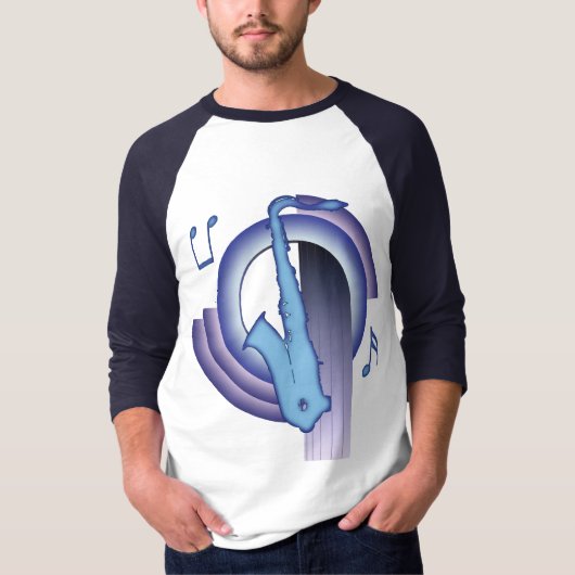 サックス Deco2 Tシャツ (正面)