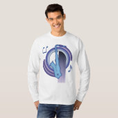 サックス Deco2 Tシャツ (正面フル)