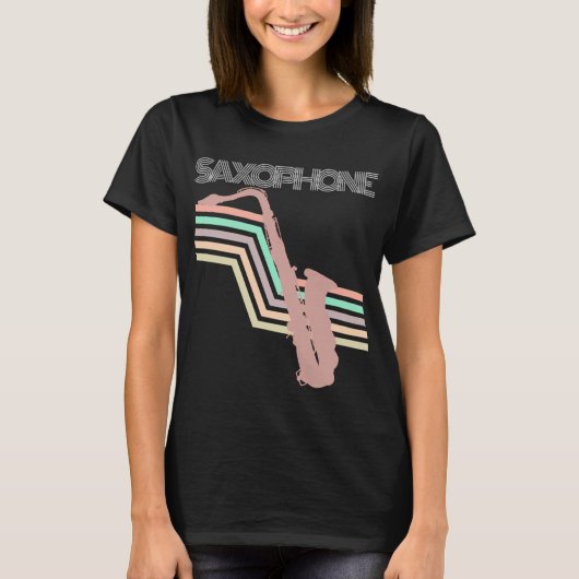 サックス Tシャツ (正面)
