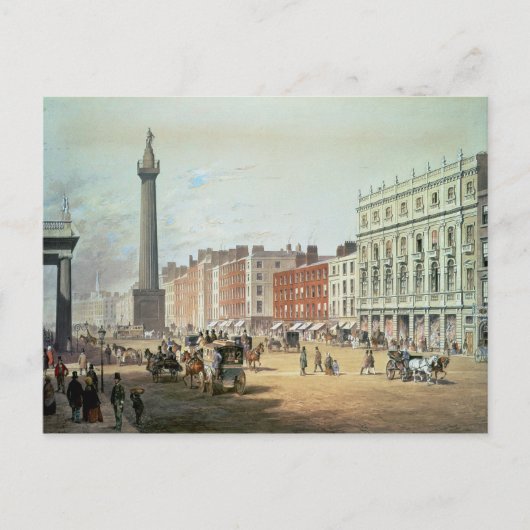 サックビル通り，ダブリン ポストカード (正面)