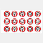 サックフォックス国旗アメリカ先住民アメリカ民族記号ind ラベル (シート)