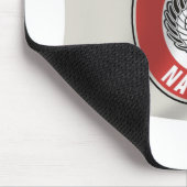 サック&キツネ国家（オクラホマ）国旗のマウスパッド マウスパッド (コーナー)