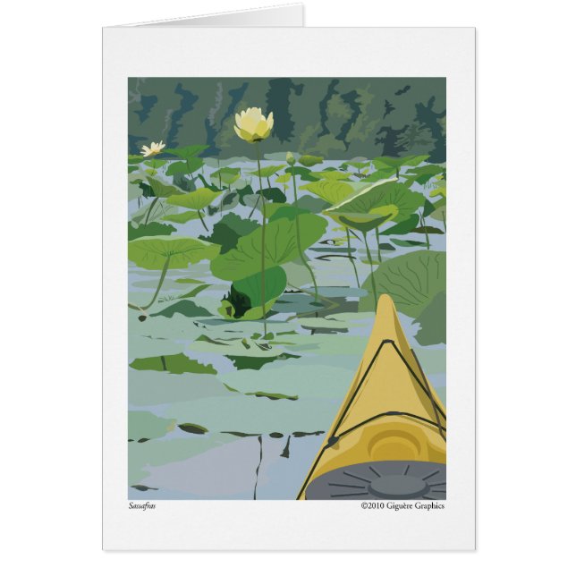 サッサフラスのユリ (正面)