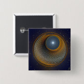 サッサフラスビーバーの月 缶バッジ (正面&裏面)