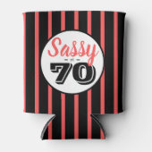 サッシアット70バースデーパーティークーラーボックス 缶クーラー (正面)