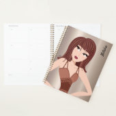 サッシアティートメントグラムガールキャラクター プランナー手帳 (ディスプレー)
