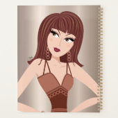 サッシアティートメントグラムガールキャラクター プランナー手帳 (裏面)