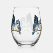 サッシスティラーのジェイ ステムなしワイングラス (裏面)