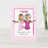 サッシスナーキーマママムームおもしろいことわざ誕生日 カード (正面)